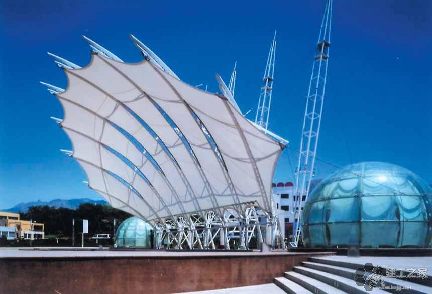 厦门车棚膜结构网架